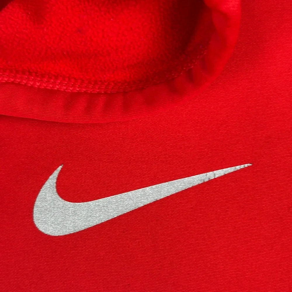 Nike Ohio State Buckeye Strong Hoodie Mens Large Red Sportswear Collegiate